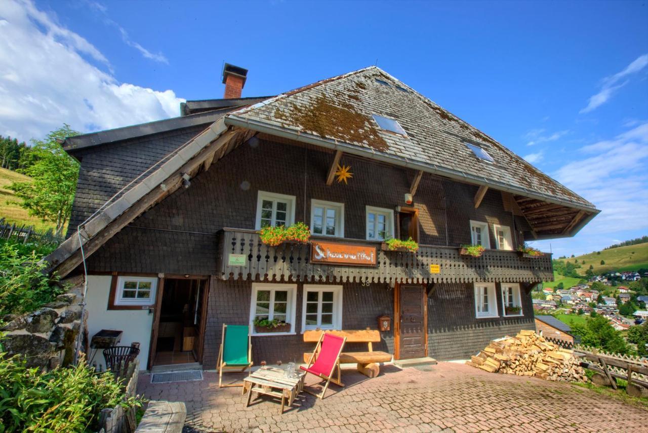 Wohlfuehl-Ferienwohnung 80 Qm, 8 Personen, Aussicht & Heimkino Todtnau Exterior foto